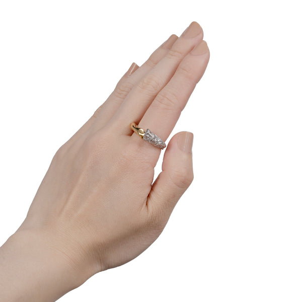 925 ASYMMETRIC BEDROCK RING