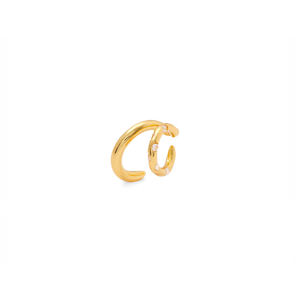 DOUBLE C SINGLE EAR CUFF