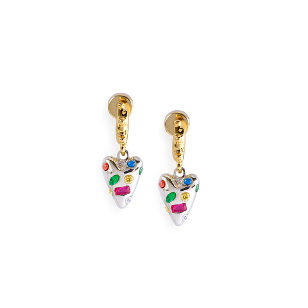 MINI HEART EARRINGS